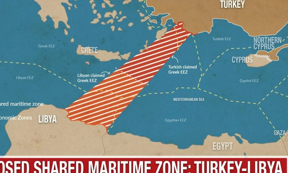 Πρωτοκολλήθηκε στον ΟΗΕ το τουρκολιβυκό μνημόνιο